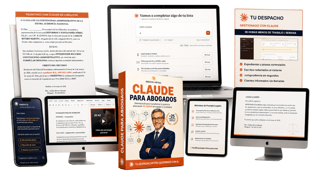Curso Claude para Abogados 2026 · de 0 a experto | Lexi AI Pro